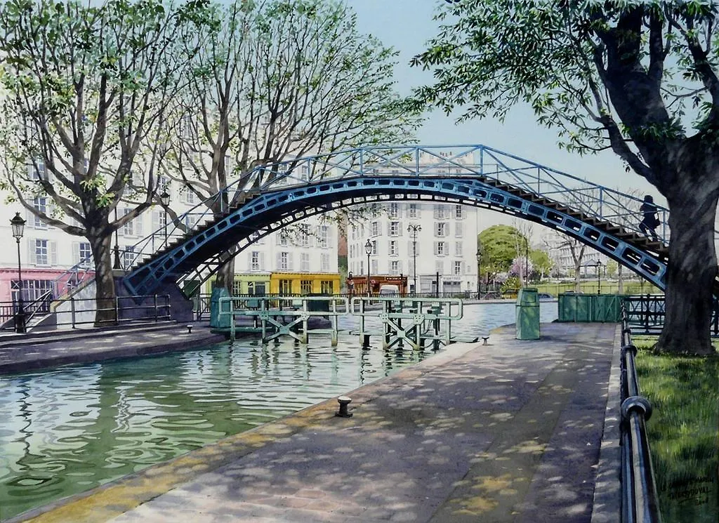 Kyriad 10 - Canal Saint Martin - Republique 3* Párizs